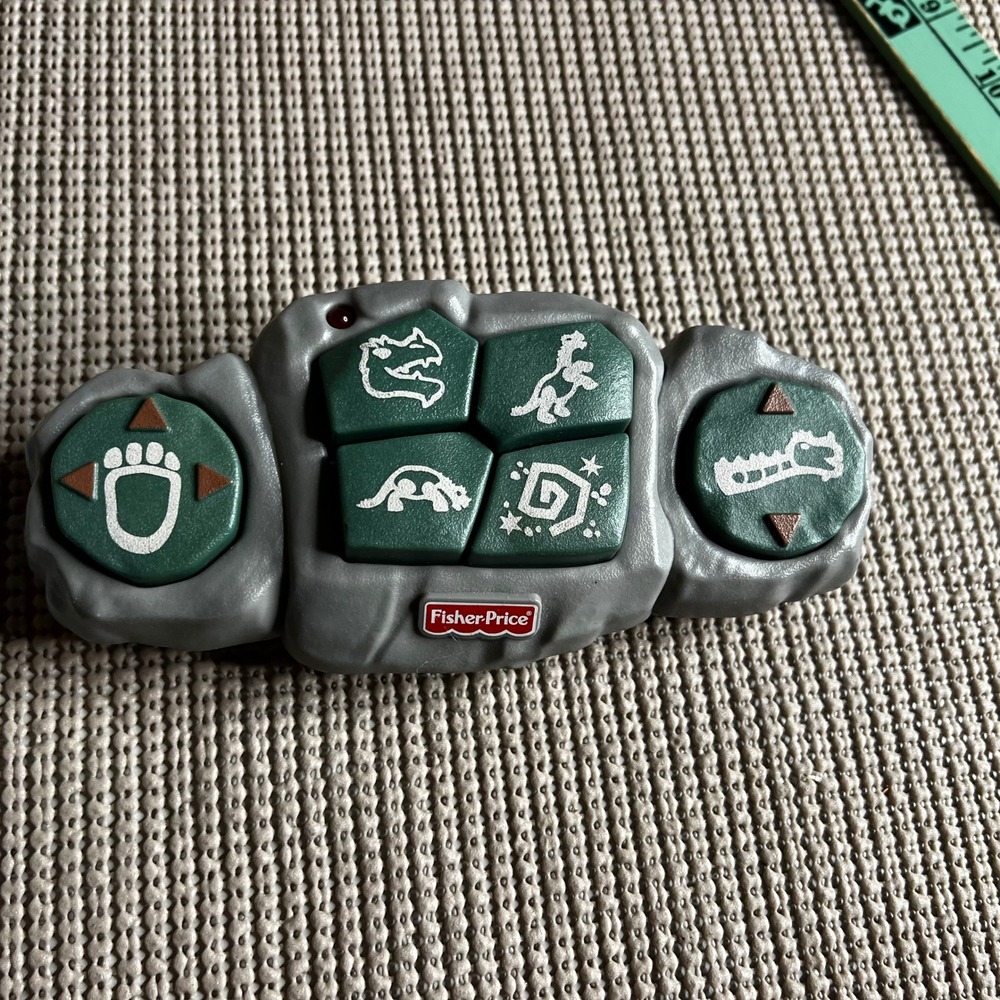 Fisher-Price Imaginext Dinosaur Remote Control M6126 Grey Green Replacement